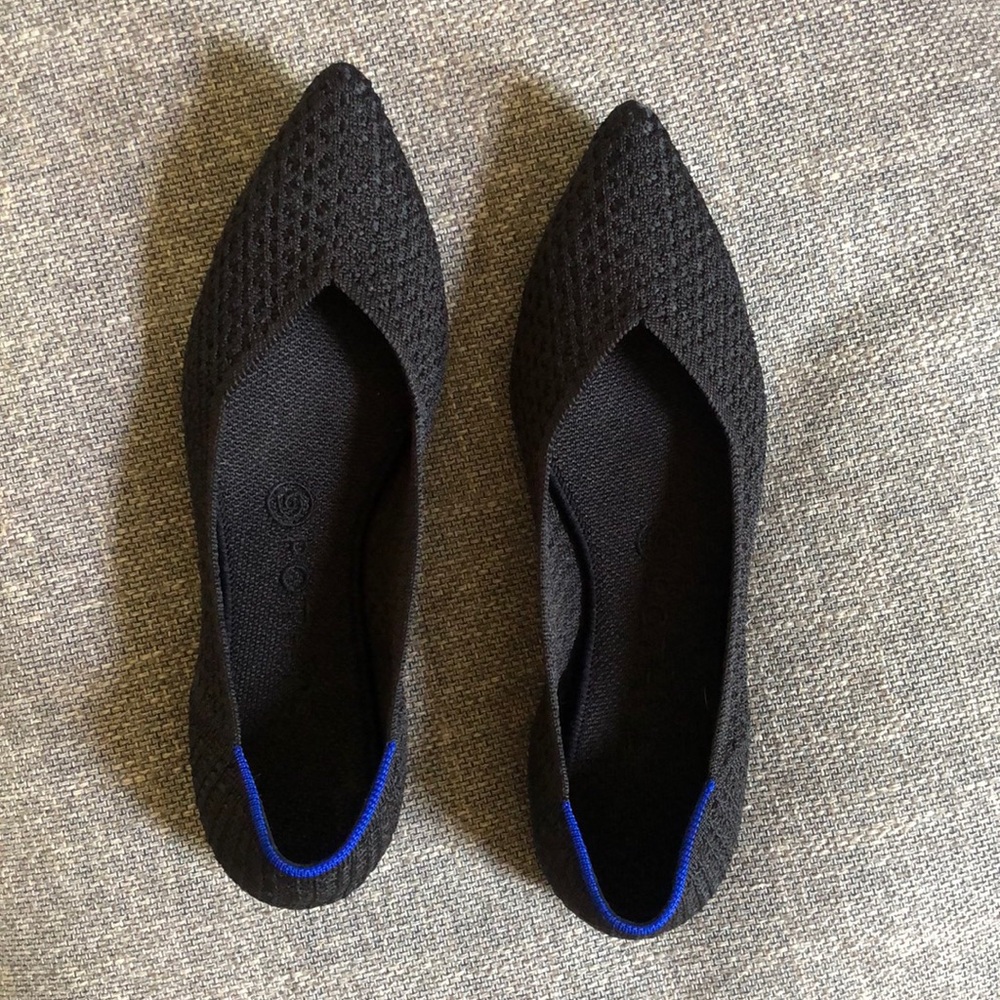 Rothy’s Black Honeycomb Point